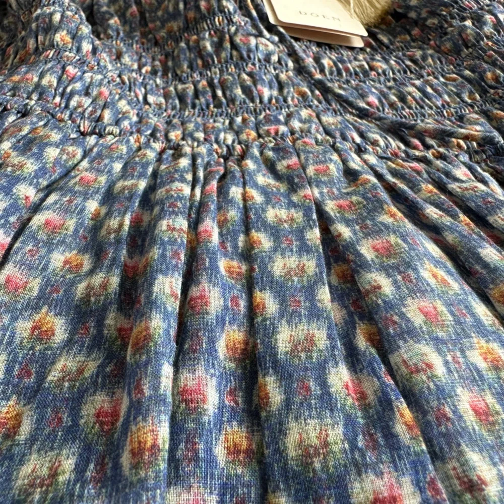 NWT Dôen Quinn Dress in Dahlia Ikat - Picture 9 of 10